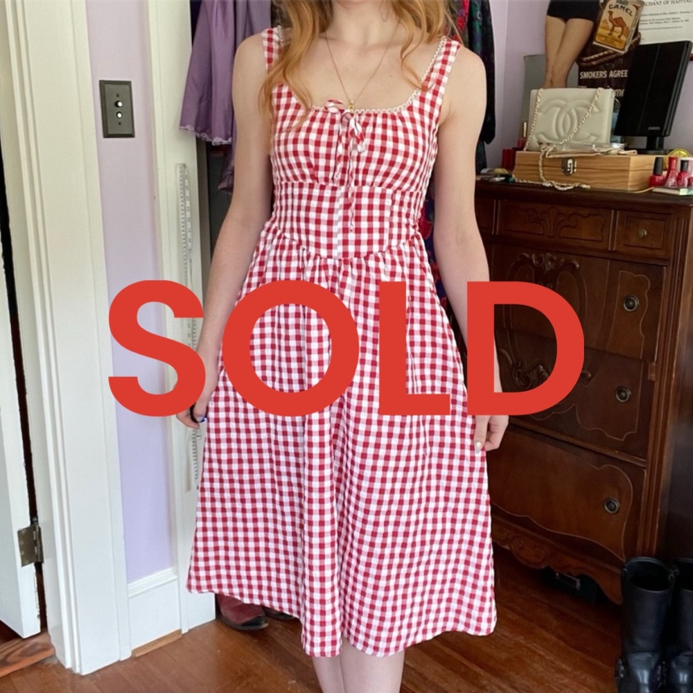 Jessica Simpson Gingham Sundress